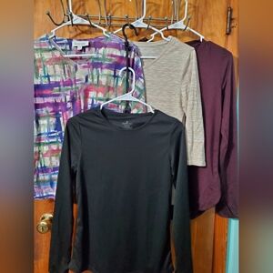 $20 Long Sleeve BUNDLE(Athleta, CuddlDuds, Studio Works, Breckenridge), Size:S